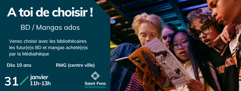 A toi de choisir BD/ mangas Ados